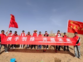甘肅建投新能源公司團(tuán)支部開(kāi)展 “美麗甘肅˙青春行動(dòng)”義務(wù)植樹(shù)活動(dòng)